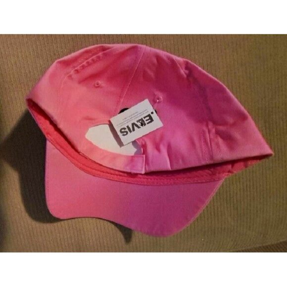 New Elvis Presley Pink Cadillac Baseball Hat Cap Gift NWT Guitars Photo Smile - Picture 3 of 3